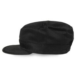 Rothco ファティーグキャップ ベルクロ調節可能 [ ブラック ] 帽子 | ベースボールキャップ 野球帽 メンズ ハット ミリタリーキャップ