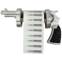 Caliber GOURMET トイレットペーパーホルダー 拳銃型 リボルバー CBG-TPH キャリバーグルメ 紙巻器 トイレ用品 トイレグッズ 回転式拳銃 レボルバー ハンドガン ピストル