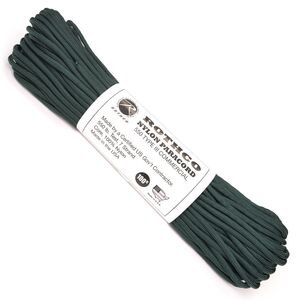 ROTHCO タイプ3 パラコード ハンターグリーン 30m ロスコ 550パラコード ロープ パラシュートコード 綱 靴紐 靴ひも シューレース 550コード ナイロンコード