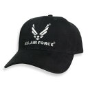 ロスコ Rothco キャップ U.S. Air Force 9280 ブラック |Rothco ベースボールキャップ 野球帽 メンズ ワークキャップ ミリタリーハット ミリタリーキャップ 帽子 通販 販売 軍用帽