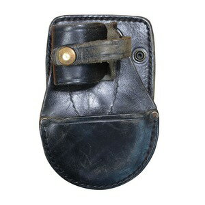 【中古】イギリス警察 放出品 ハンドカフホルダー 革製 [ 左用 / 可 ] ポリス ハンドカフポーチ ハンドカフケース 手錠ケース 手錠ポーチ 手錠 レザー ハンドカフスケース ハンドカフスポーチ