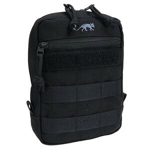 Tasmanian Tiger ユーティリティポーチ TT タックポーチ5 防水カバー付き [ ブラック ] タスマニアンタイガー TAC POUCH 汎用ポーチ 拡張ポーチ 拡張バッグ アクセサリーバッグ 小物用 ミリタリーポーチ 軍用ポーチ サバゲーポーチ MOLLE モール PALS パルス マルチポーチ