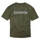 CONDOR 半袖Tシャツ MAXFORT ロゴマーク 101076 [ オリーブドラブ / Mサイズ ] コンドル マックスフォートトレーニングトップ ミリタリーシャツ 長袖シャツ ロングTシャツ アーミーシャツ アサルトシャツ TDUシャツ ポリエステル100％ タグレス 抗菌 防臭 軍服 戦闘服 BDU