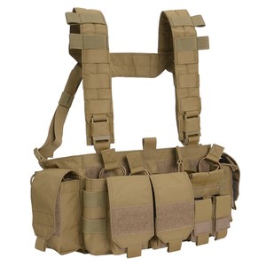 ウォーリアーアサルトシステムズ FALCON チェストリグ M4マグ最大14本収納可能 コヨーテタン WARRIOR ASSAULT SYSTEMS ファルコン Chest Rig W-EO-FCR STANAG P-MAG スタンダードM4 次世代M4 AK M16 SCAR GBB AEG ガスブロ サバゲー サバゲー装備