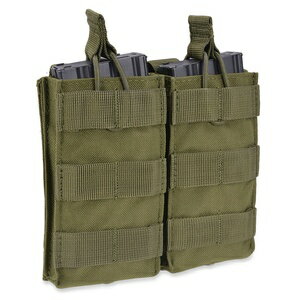 CONDOR ダブルマグポーチ M4 M16用 オープントップ MA19 [ オリーブドラブ ] OUTDOOR コンドル・アウト..