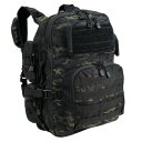 TRU-SPEC バックパック TOUR OF DUTY ツアー・オブ・デューティー MOLLEシステム 容量37L [ マルチカムブラック ] TRUSPEC トゥルースペック ATLANCO TDU アトランコ リュックサック ナップザック デイパック カバン かばん 鞄 ミリタリー ミリタリーグッズ サバゲー装備