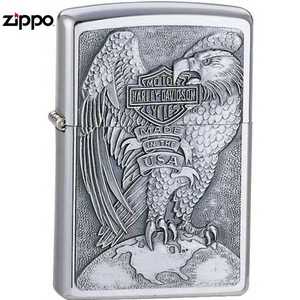 ZIPPO ハーレーダビッドソン 200HDH231 メタルエンブレム 地球 | ハーレーダビットソン HARLEY-DAVIDSON ジッポー オイルライターのサムネイル