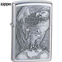 ZIPPO レギュラーサイズ ジッポーNo.200ベースに鷹をモチーフにしたメタルエンブレムを張り付けたモデル。※製品の仕様、外観はメーカーより予告なく変更されますので、気になる点や、詳細はメールで別途お問合わせください。PC・モニタの環境で色が実物と多少異なる場合があります。布製品などは個体差があり、寸法に誤差が多少ありますので、ご了承くださいませ。ジッポーの詳細サイズ : 56mm×36mm×12mmジッポーは、1932年にアメリカでジョージ・G・ブレイズデルによって開発された金属製オイルライターです。ジッポーの最大の特徴は、オイルとフリントさえあれば、火が点くシンプルな構造で、非常にトラブルが起こりにくいことから、第二次世界大戦、べトナム戦争と苛酷で厳しい環境で、ライターに必ず点火することが求められる状況で、米軍は信頼性の高いライターのジッポーを採用しました。[ジッポー/ZIPPO]ジッポーの商品一覧[541][d01361428052505410000][000ZO] 地球 | ハーレーダビットソン HARLEY-DAVIDSON ジッポー オイルライター軍モノ・輸入雑貨 ＞ 喫煙具 ＞ ZIPPO ＞ ハーレーダビットソン取り扱いブランド ＞ 《サ》取扱いブランド ＞ ジッポー[ZIPPO]軍モノ・輸入雑貨 [喫煙具/ZIPPO/ハーレーダビットソン]【ZIPPO ハーレーダビッドソン 200HDH231 メタルエンブレム】No.200ベースに鷹をモチーフにしたメタルエンブレムを張り付けたモデル。軍モノ・輸入雑貨 ＞ 喫煙具 ＞ ZIPPO ＞ ハーレーダビットソン取り扱いブランド ＞ 《サ》取扱いブランド ＞ ジッポー希望の方は、注文時に必ず、「メール便」を選択してください。このバナーのある商品は、注文時選択した場合のみ、送料250円(税込)で発送可能※マーク無し商品と同梱の場合770円(税込)※保証無しのメール便、または定形外郵便で発送（発送方法は選べません）支払い方法に代金引換はお選びいただけません。入金確認後、1週間以内の発送となります。「あす楽」及び「配達指定日」の対応できません。→→→詳しくはこちらを必ずご確認ください。&nbsp;