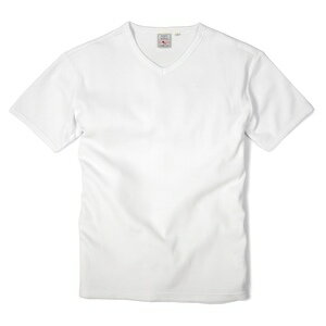 AVIREX Tシャツ 半袖 Vネック ワッフル無地 デイリー [ ホワイト / Sサイズ ] アヴィレックス アビレックス 6143149 メンズTシャツ 半そで デザイン スポーツ ミリタリーTシャツ ミリタリーシャツ 半袖Tシャツ 軍服 戦闘服 BDU