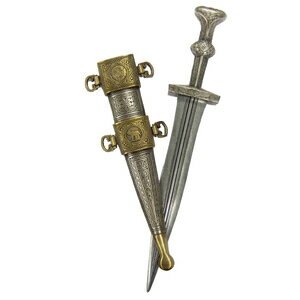 DENIX ローマ・シーザーダガー 短剣 4101 模造刀 デニックス Roman Dagger トレーナー 模造ナイフ 樹脂ナイフ 練習用 CQC CQB ロームルスとレムス 西洋剣 西洋武具 レプリカ刀 レプリカソード 刀剣模型 模型刀剣 美術刀 模擬刀 観賞刀 模造 ダミー レプリカ インテリア