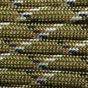 ROTHCO パラコード タイプ3 デザートカモ 1mカット販売 ロスコ パラシュートコード 550コード ナイロンコード 紐 ひも ミリタリーコード タクティ...