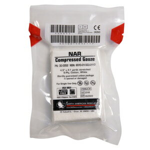 NAR ̥ 100 Ƕݥ Compressed Gauze IFAK First Aid 6510-01-503-2117...