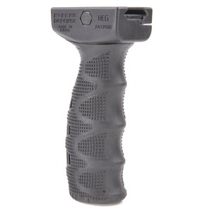 FABディフェンス REG フォアグリップ 高性能ラテックス [ ブラック ] バーティカルグリップ ガングリップ トイガンパーツ サバゲー用品 ライフルグリップ 自動小銃グリップ 銃把 握把 フロントグリップ ハンドグリップ AFG 前方グリップ 前部グリップ 前方握り 前握り