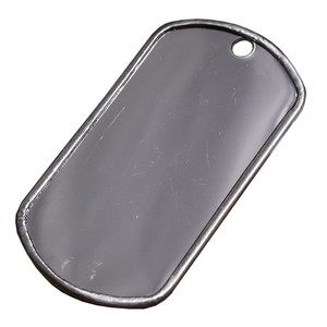 ドッグタグ プレート 鏡面 ステンレス 8381 | ドックタグ 認識票 DOG TAG つやあり 艶あり つやなし メンズアクセサリー 識別票 Dog Tag...