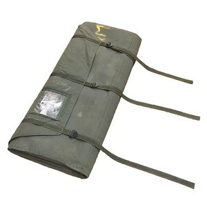 イギリス軍放出品 シューティングマット OD ウェポンロール 〜90cm SA80用 [ 難あ...