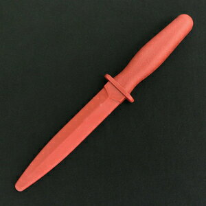 ASP トレーニングナイフ ラバー製 レッド エーエスピー トレーナー 模造ナイフ 模造刀 樹脂ナイフ 練習用 CQC CQB トレーニング用ナイフ 練習用ナイフ 訓練用ナイフ 樹脂トレーナー 練習ナイフ 模擬タントー レプリカ セーフティ ダミー 模擬短刀 トレーニング用 訓練用