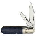 ROUGH RYDER 折りたたみナイフ DENIM MICARTA デニムマイカルタ 直刃 トラッパー RR2191 ラフライダー デニム生地 キャンバスマイカルタ バーロウ バーロー 2枚刃 折り畳み 折畳み 折りたたみ式 フォールディングナイフ フォルダー フォールダー スリップジョイント(4)