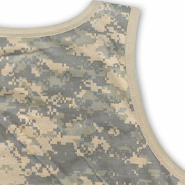 Rothco タンクトップ コットン混紡 迷彩 [ デザートデジタルカモ / Lサイズ ] ランニングシャツ ノースリーブ メンズTシャツ 半そで プリント デザイン スポーツ ミリタリーTシャツ ミリタリーシャツ