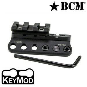 BCM ライトマウント Keymod対応 1913ピカティニーレール 米国製 Bravo Company Manufacturing ブラボーカンパニーMFG アメリカ製 Made in USA ガンファイター レイルマウント レールアクセサリー トイガンパーツ サバゲー用品 ガンパーツ カスタムパーツ サイドレイル