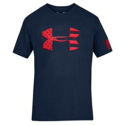 UNDER ARMOUR 半袖Tシャツ UA Freedom Tonal BFL T-Shirt [ ネイビー / Sサイズ ] アンダーアーマー HeatGear ヒートギア ショートスリーブ MEN‘Sシャツ 軍服 戦闘服 BDU