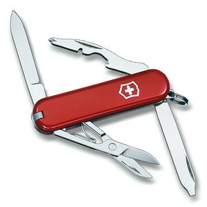 アーミーナイフ ビクトリノックス「VICTORINOX アーミーナイフ 0.6363 ランブラー」わずか58mmのボディにブレード、ハサミ、プラス・マイナスドライバー、つめやすり、せん抜きなどの10機能を搭載し、便利でバランスのよいモデルです。アーミーナイフの詳細 カラー レッドサイズ[長さ] 約58mm重量 約29gブレード材 ステンレスハンドル材 プラスチック付属品 保証書機能●1.スモールブレード（小刃）●2.キーリング●3.爪やすり●4.マイナスドライバー●5.ピンセット●6.はさみ●7.せん抜き●8.マグネットフィリップスドライバー●9.ワイヤーストリッパー【VICTORINOX アーミーナイフ 0.6363 ランブラー】わずか58mmのボディにブレード、ハサミ、プラス・マイナスドライバー、つめやすり、せん抜きなどの10機能を搭載し、便利でバランスのよいモデルです。&nbsp;