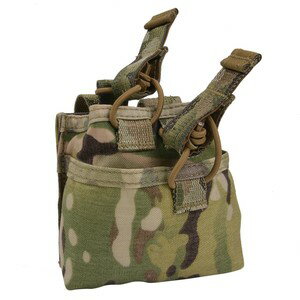 ファーストスピア 6/9 ライフル用マガジンポーチ 2連 M14 [ マルチカム ] FIRSTSPEAR マグポーチ ウィンチェスター マグナム弾 30口径(7.62mm) マガジン2個収納 モジュラーポケット バンジーコード ライフルマグポーチ ライフルマガジンポーチ サバゲーポーチ