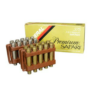 【中古】FEDERAL 空薬きょう PREMIUM SAFARI .375 H&H 箱付き 20発セット フェデラル プレミアム サファリ ライフルカートリッジ...