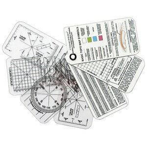ESEE コンパスカード Compass Cards ナビゲーションカード ESEEナイフズ オリエンテーリングコンパス ..