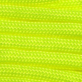 ROTHCO パラコード タイプ3 蛍光イエロー 30m ロスコ ロープ パラシュートコード ネオンイエロー 黄色 neonyellow 綱 靴紐 靴ひも シューレース パラコードブレスレット コード・ブレス 腕輪 ナイロンブレスレット 550コード ナイロンコード