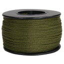 ATWOOD ROPE ナノコード 0.75mm オリーブドラブ アトウッドロープ ARM Nano cord Olive Drab 紐 災害 緊急 極細 ナイロン ポリエステル ナイロンコード ひも 糸 いと