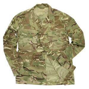イギリス軍放出品 コンバットジャケット MTP迷彩 BDU ボタン留め [ 190/96 / 可 ] 軍払い下げ品 英国軍放出品 MTPカモ 軍用ジャケット 軍military BDUジャケット 戦闘用ジャケット 軍服 コンバットユニフォーム バトルジャケット バトルユニフォーム 迷彩服 迷彩ジャケット(3)