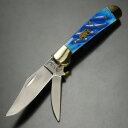 Frost Cutlery 折りたたみナイフ Steel Warrior ブルーピックボーン Copperhead SW-104BLPB フロストカトラリー Trapper スチールウォリアー フォールディングナイフ