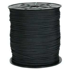 ATWOOD ROPE 550パラコード タイプ3 ブラック [ 305m ] アトウッドロープ ARM Black 黒 ロープ パラシュートコード 綱 靴紐 靴ひも シューレース 防災 550コード ナイロンコード 紐 ひも