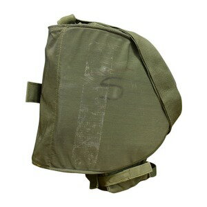 アメリカ軍放出品 ガスマスクバッグ M40 M42 MCU-2/APガスマスク用 ラウンド型 オリーブドラブ [ 難あり ] 払下げ品 OD ガスマスクポーチ ショルダーバッグ 防護面バッグ 米軍放出品 ミリタリーサープラス ミリタリーグッズ