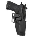 BLACKHAWK Serpa CQCホルスター Beretta ベレッタ92/96/M9 ブラック / 右利き ブラックホーク 実物 9296 410504OD-R シェルパ BHI ヒップホルスター CQBホルスター 近接格闘 拳銃嚢 ベルトホルスター