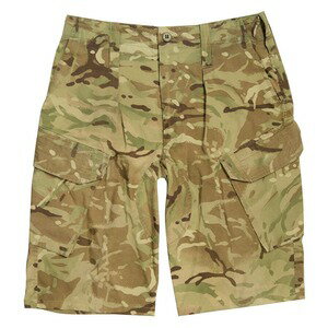 イギリス軍放出品 ハーフパンツ MTP迷彩 [ XXSサイズ / 可 ] British Combat Half Pants shorts BDUパンツ 戦闘用パンツ 軍服 バトルユニフォーム ミリタリーパンツ 軍パン 迷彩服 迷彩パンツ ミリタリーサープラス ミリタリーグッズ コンバットパンツ 1