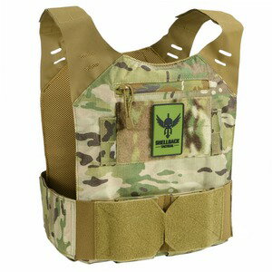 SHELLBACK TACTICAL プレートキャリア 薄型 STEALTH LOW VIS [ マルチカム ] プレキャリ プレートキャリアー 防弾プレートキャリア シェルバックタクティカル Concealable ステルスローヴィス 軽量型 マガジンポーチ付き 10x12 ESAPIプレート対応 Plate Carrier