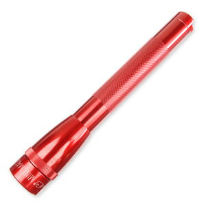 MAGLITE LED懐中電灯 ミニマグライト AAセル 127ルーメン [ レッド ] 単3電池 単三電池 | MAG-LITE　ヘッドライト ハンズフリーライト アウトドア 登山 懐中電気 明るいLEDライト 強力 防災 フラッシュライト 懐中電池 トーチ