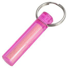 Ni-Glo キーホルダー 蓄光マーカー ミニサイズ [ パンサーピンク ] ナイグロー Gear Marker ちくこう GLOWS 充電式 キーリング キーチェーン 懐中電灯 アウトドア 釣り 小型 懐中電気 防災 非常時 明るい携帯ライト 電池不要 10年 補助