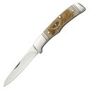 Browning 折りたたみナイフ Joint Venture 羊角ハンドル BR0011 ナイフ スリップジョイント スプリングバック 簡易固定 後方板バネ