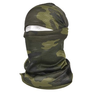 偽装網 スナイパーベール カモフラージュ メッシュスカーフ [ ウッドランドカモ ] バラキューダ網 偽装..