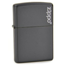 ZIPPO ジッポーロゴ 218ZL マットブラック オイルライター