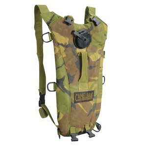 イギリス軍放出品 ハイドレーションキャリア CAMELBAK製 DPM迷彩 [ キャップ式・カバー無し / 難あり ]..