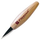 Flexcut 彫刻刀 Skewed ディティールナイフ KN34 刃物 フレックスカット 木彫り 木工 カービングナイフ スキュード 木材加工ツール(4)