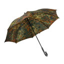 【中古】雨傘 フレクター迷彩 105cm ドイツ軍 雨がさ 雨具 アンブレラ フレックタン フレックターン カモ ドイツ連邦軍 長傘 かさ カサ