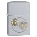 ZIPPO サイコロ 29412 サテンクローム 