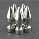 スタッズ ツリースパイク 26mm ニッケルメッキ | ベルト 革細工 レザークラフト材料 メンズベルト自作 ハンドメイド リベット スネールヘッド 金属鋲 円...