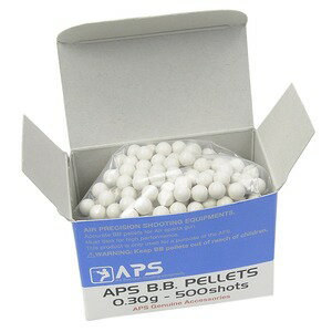 MARUZEN BB弾 APS BB 0.30g弾 500発 APB3-1500 ビービー弾 BB弾丸 BB玉 BBバレット BBショット 6mmBB弾..