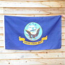 フラッグ U.S.NAVY 89cm×156cm ブルー Flag 旗 US Navy 大判 米軍 海軍 タペストリー