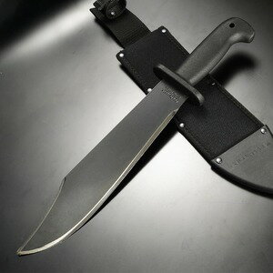 COLD STEEL ボウイナイフ BLACK BEAR ブラックベア 直刃 シース付属 CS-97SMBWZ コールドスチール 大型ナイフ サバイバルナイフ 狩猟ナイフ コンバットナイフ ブッシュクラフトナイフ ハンティングナイフ ボーイナイフ ブーイナイフ ジム・ボウイ ラージナイフ